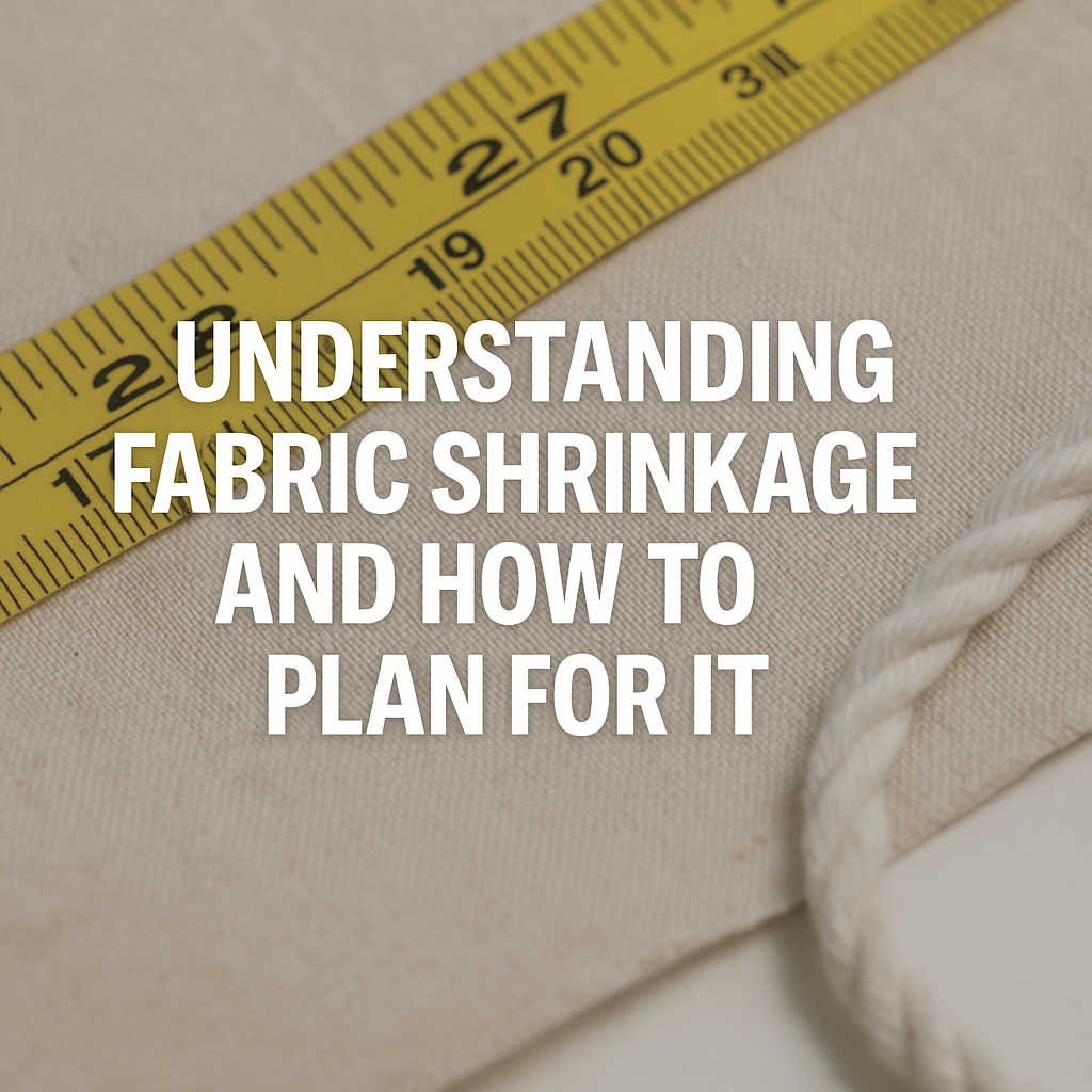 Understanding Fabric Shrinkage and How to Plan for It