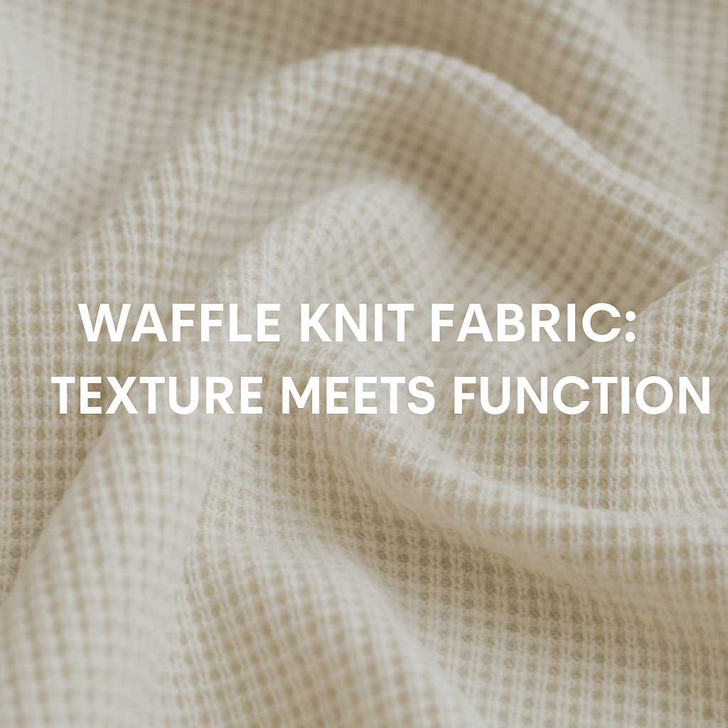 Waffle Knit Fabric: Texture Meets Function