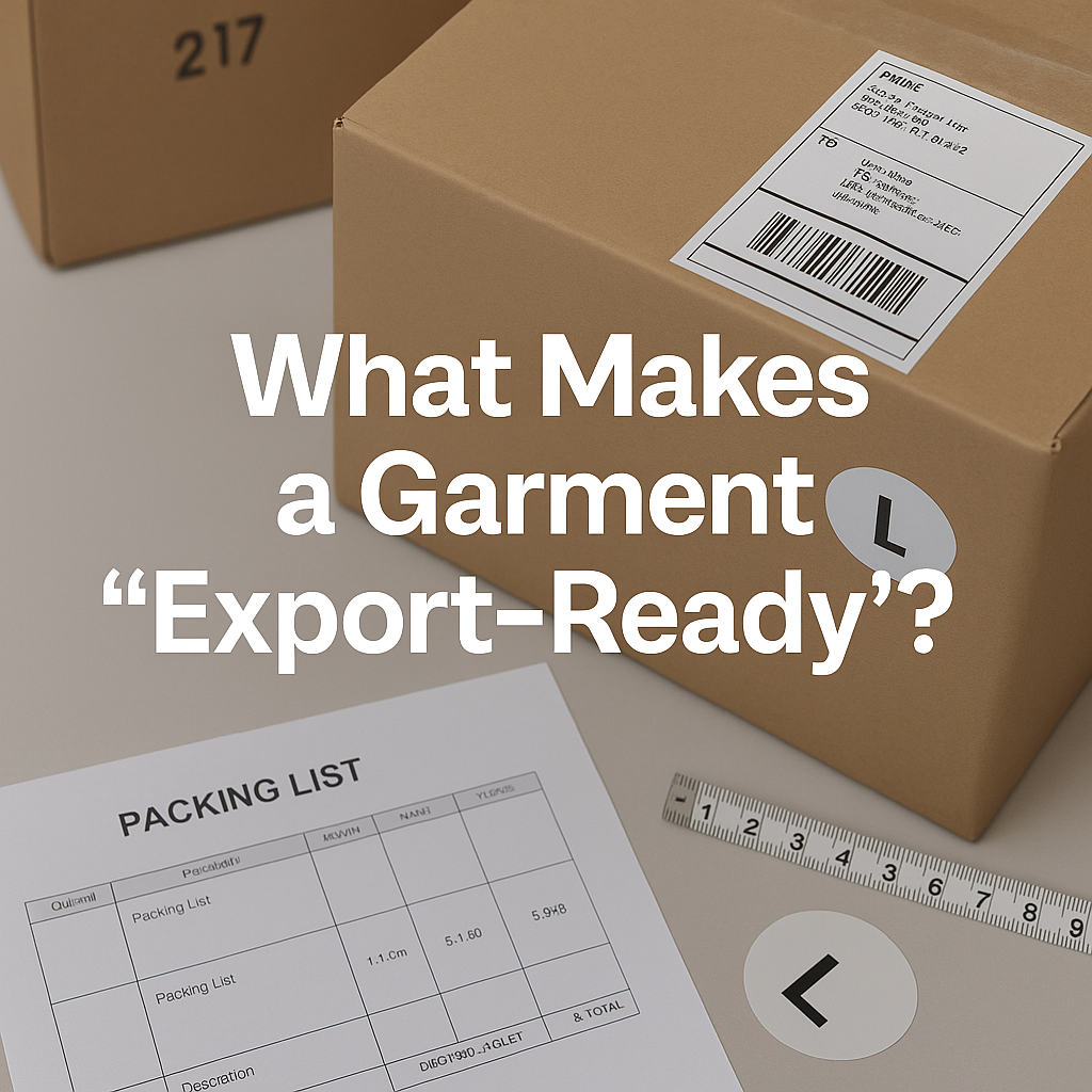What Makes a Garment “Export-Ready”?