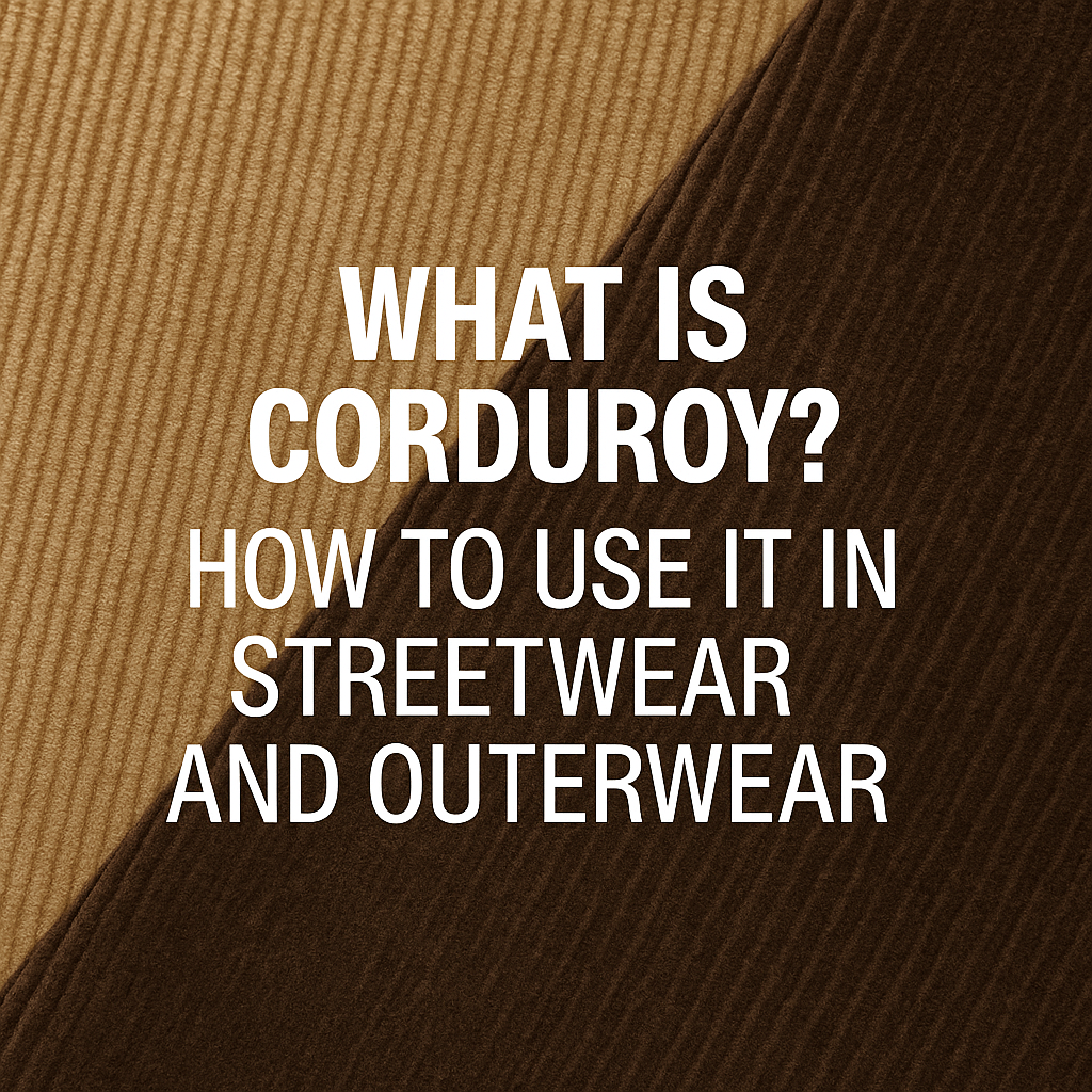 What is Corduroy? How to Use It in Streetwear and Outerwear
