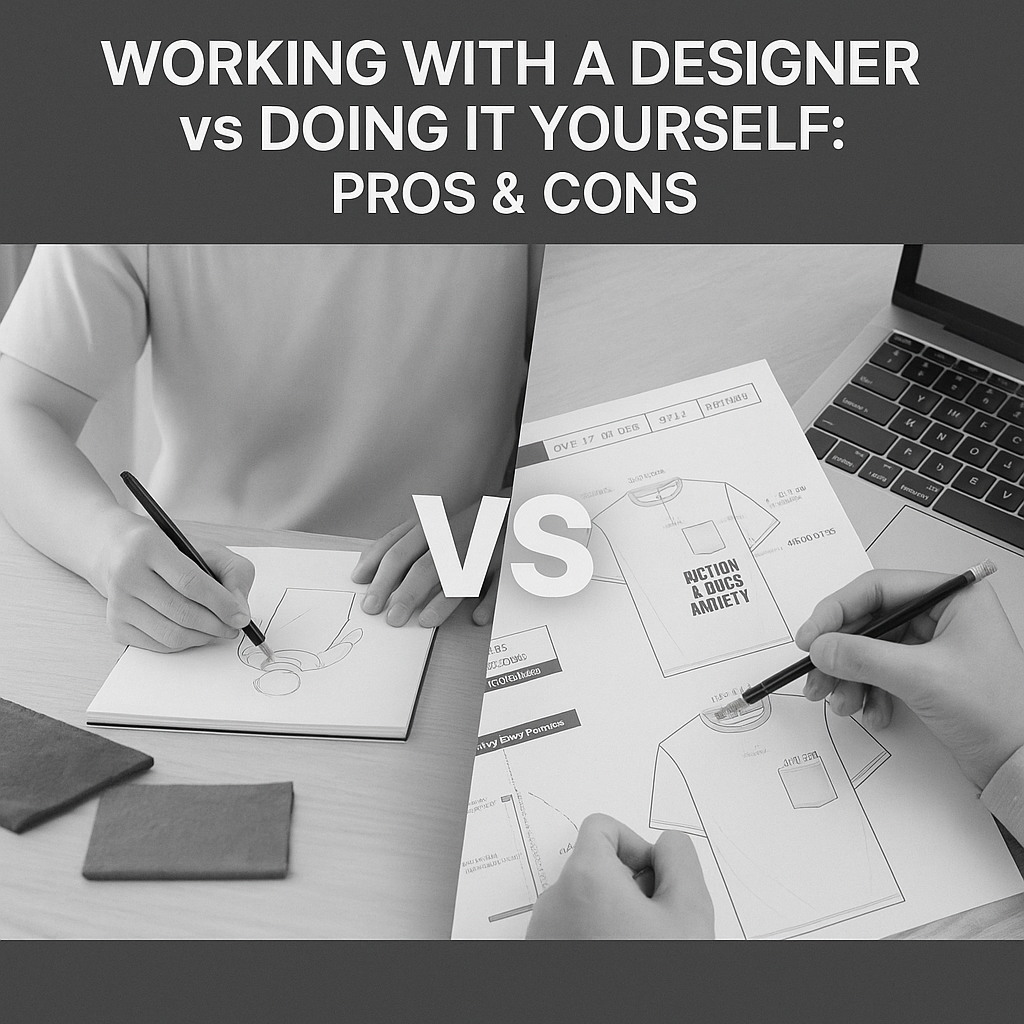 Working With a Designer vs Doing It Yourself: Pros & Cons