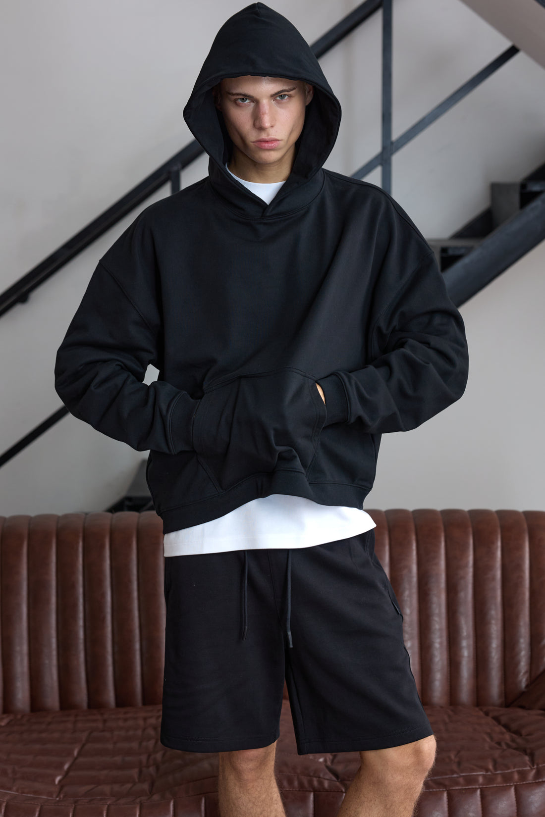 OEM Oversized Hoodie – 350-480gsm Fleece Streetwear Style