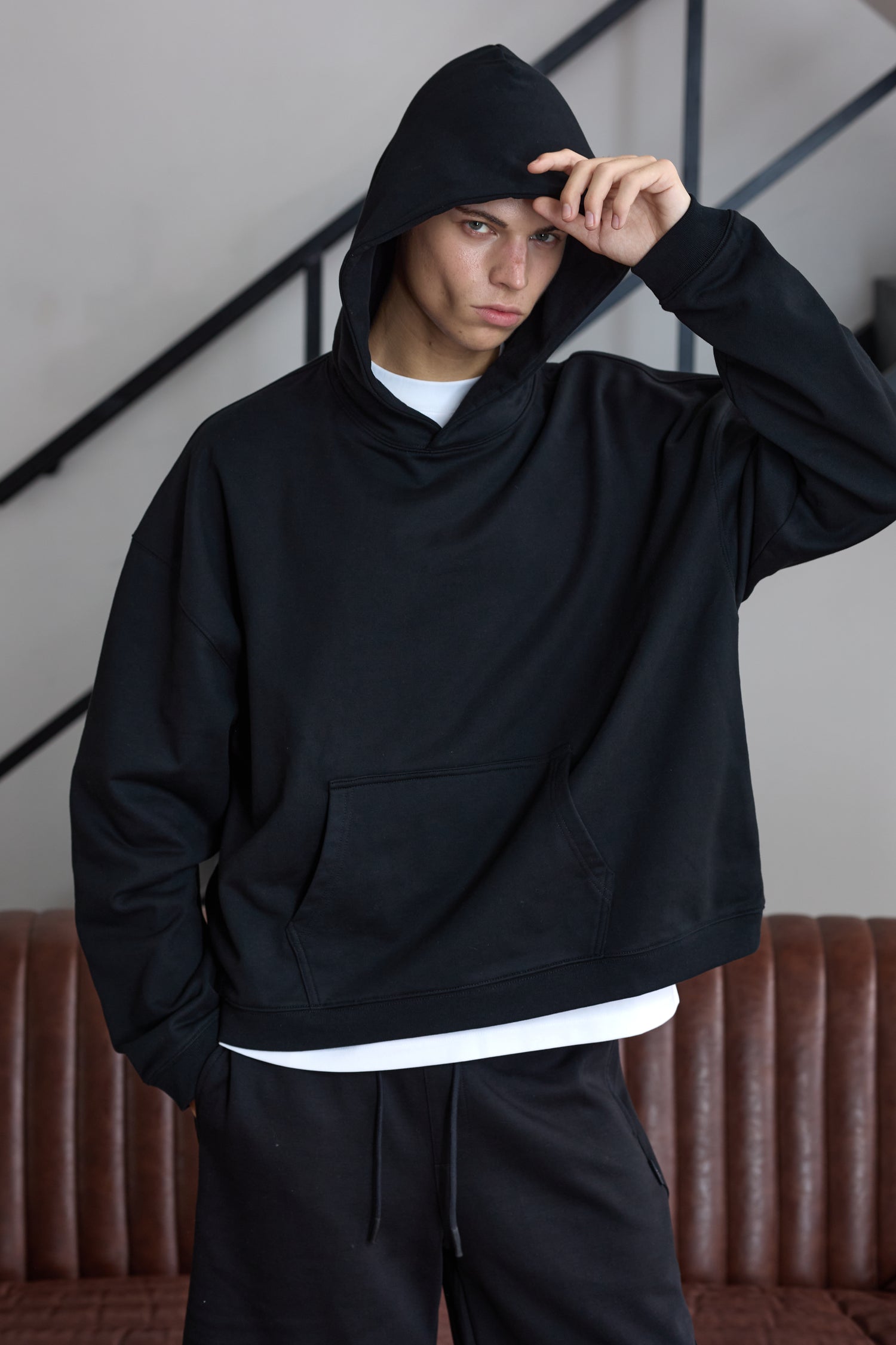 OEM Oversized Hoodie – 350-480gsm Fleece Streetwear Style