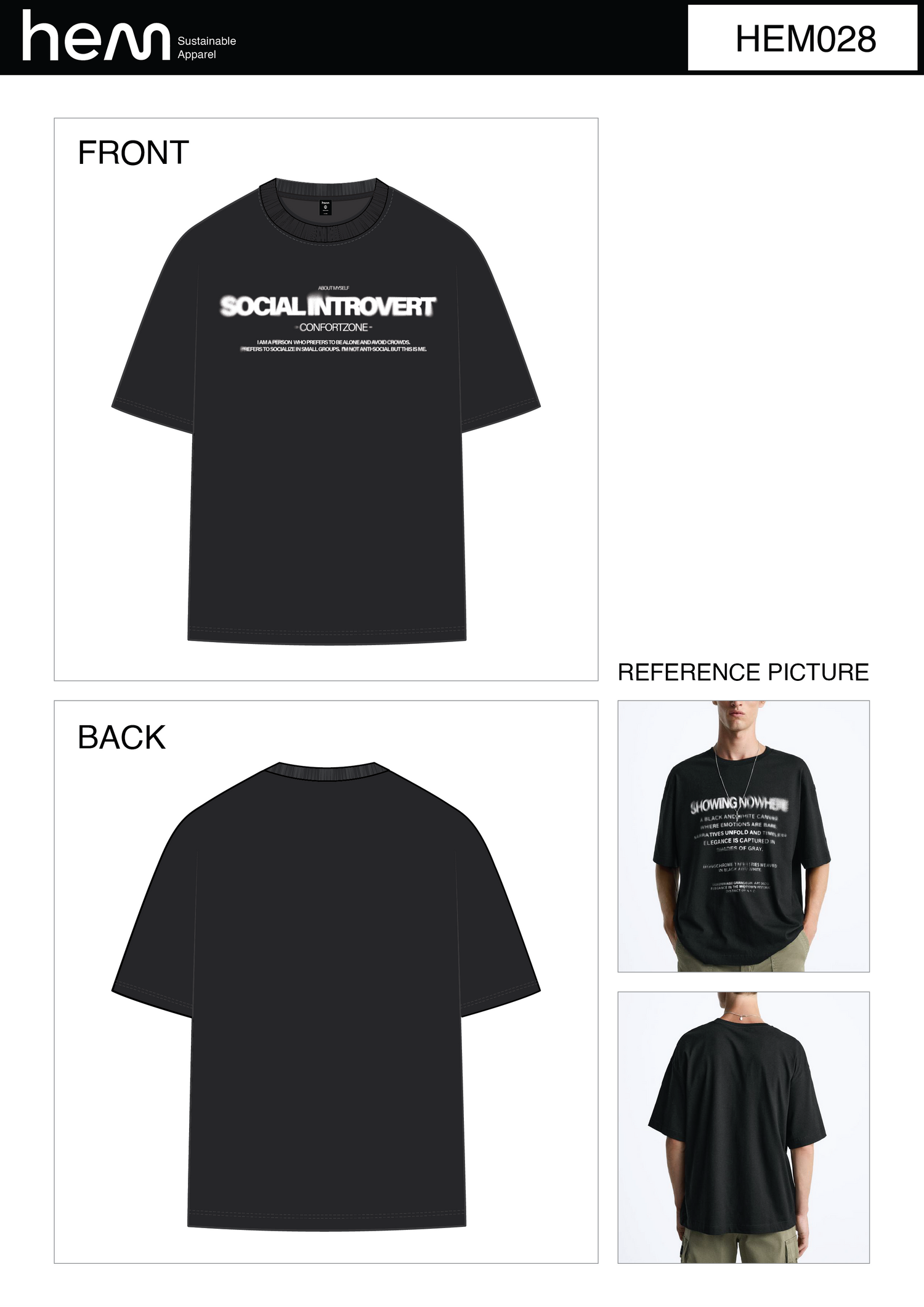 T-SHIRT HEM028