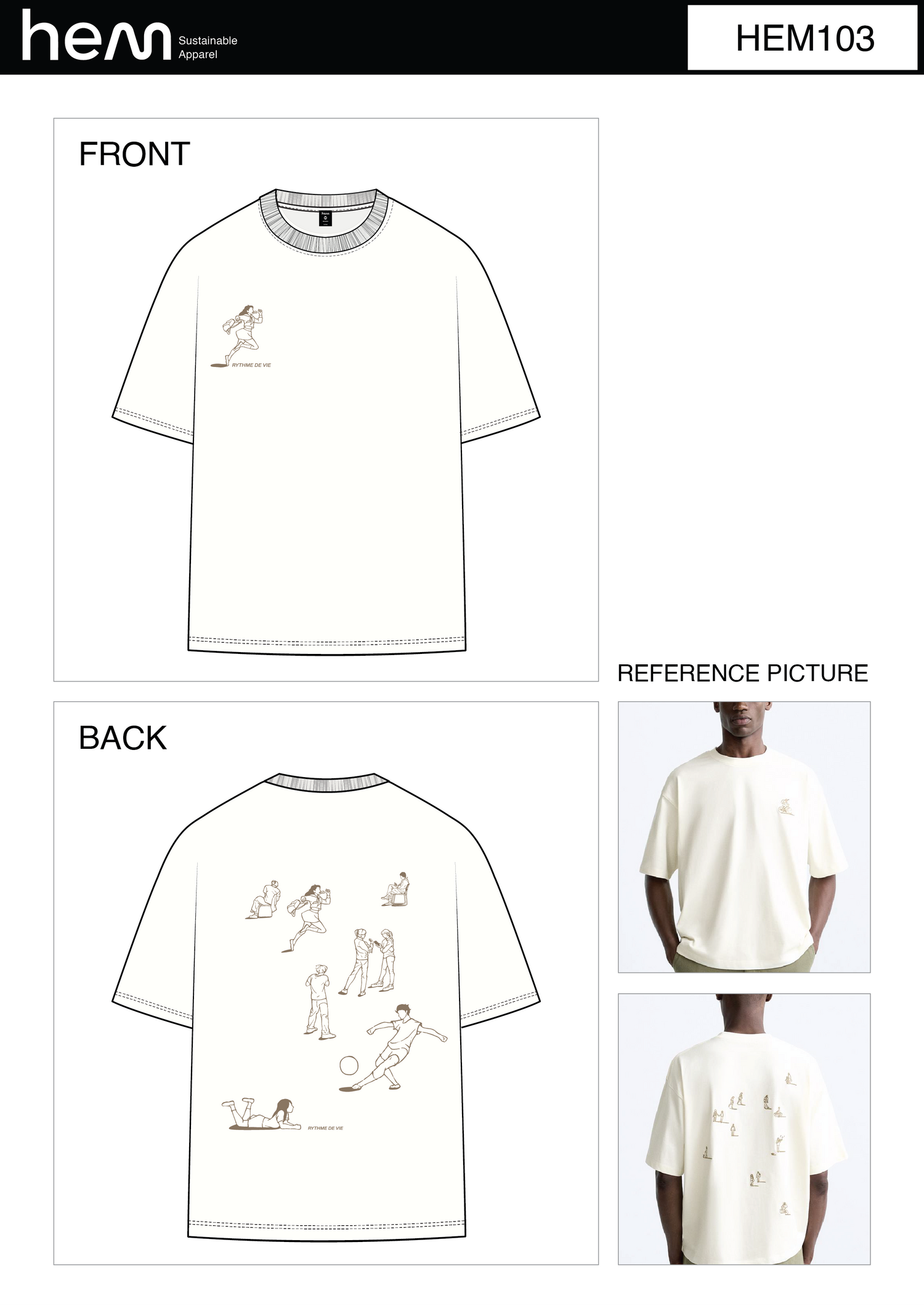 T-SHIRT HEM103