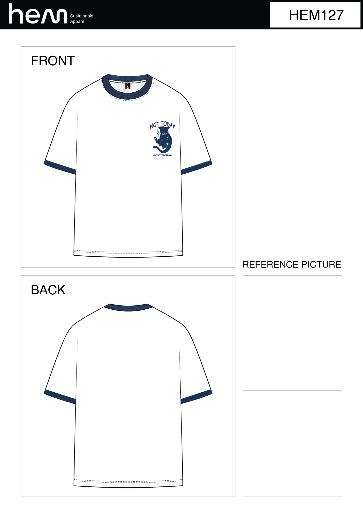 T-SHIRT HEM127