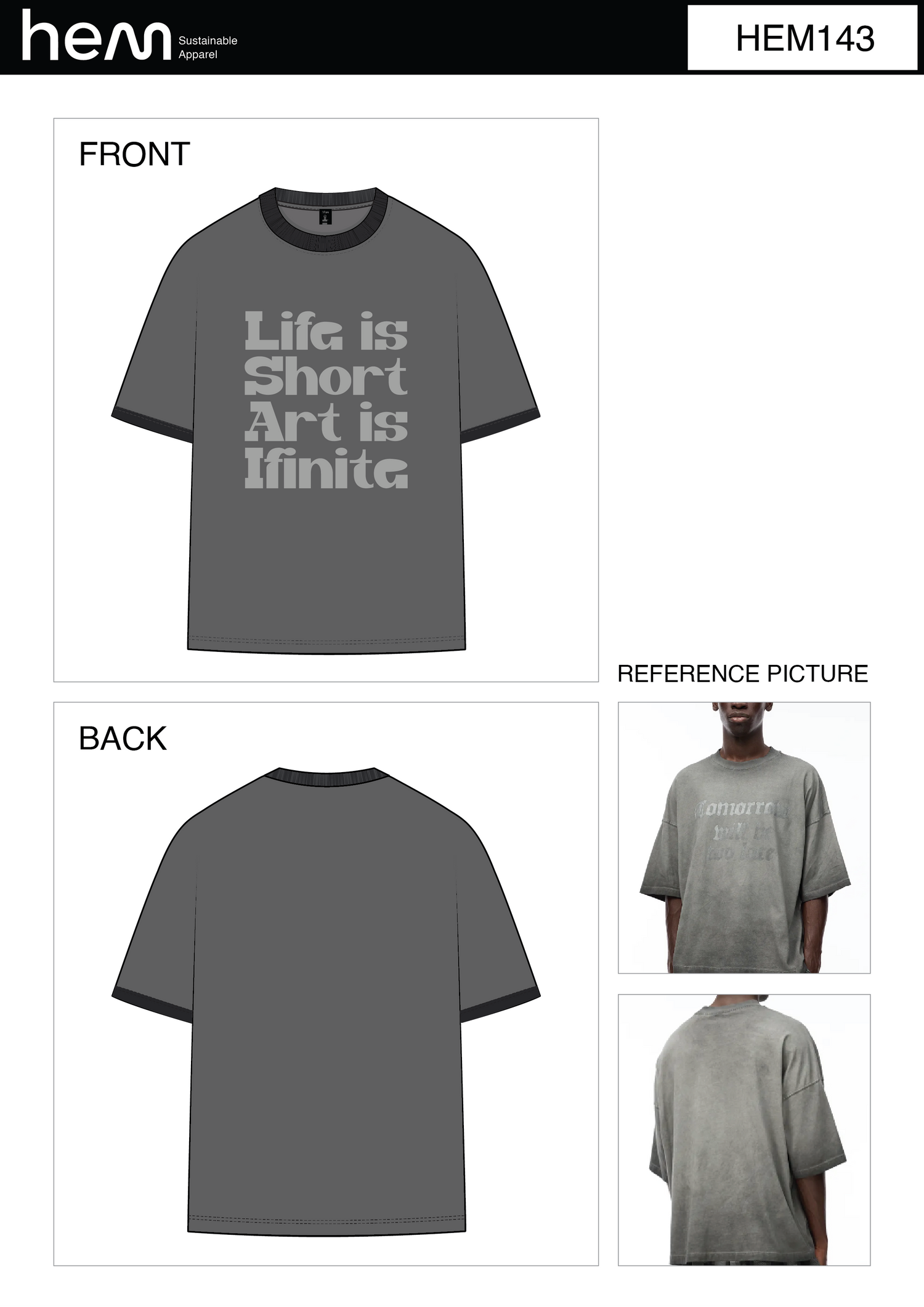 T-SHIRT HEM143