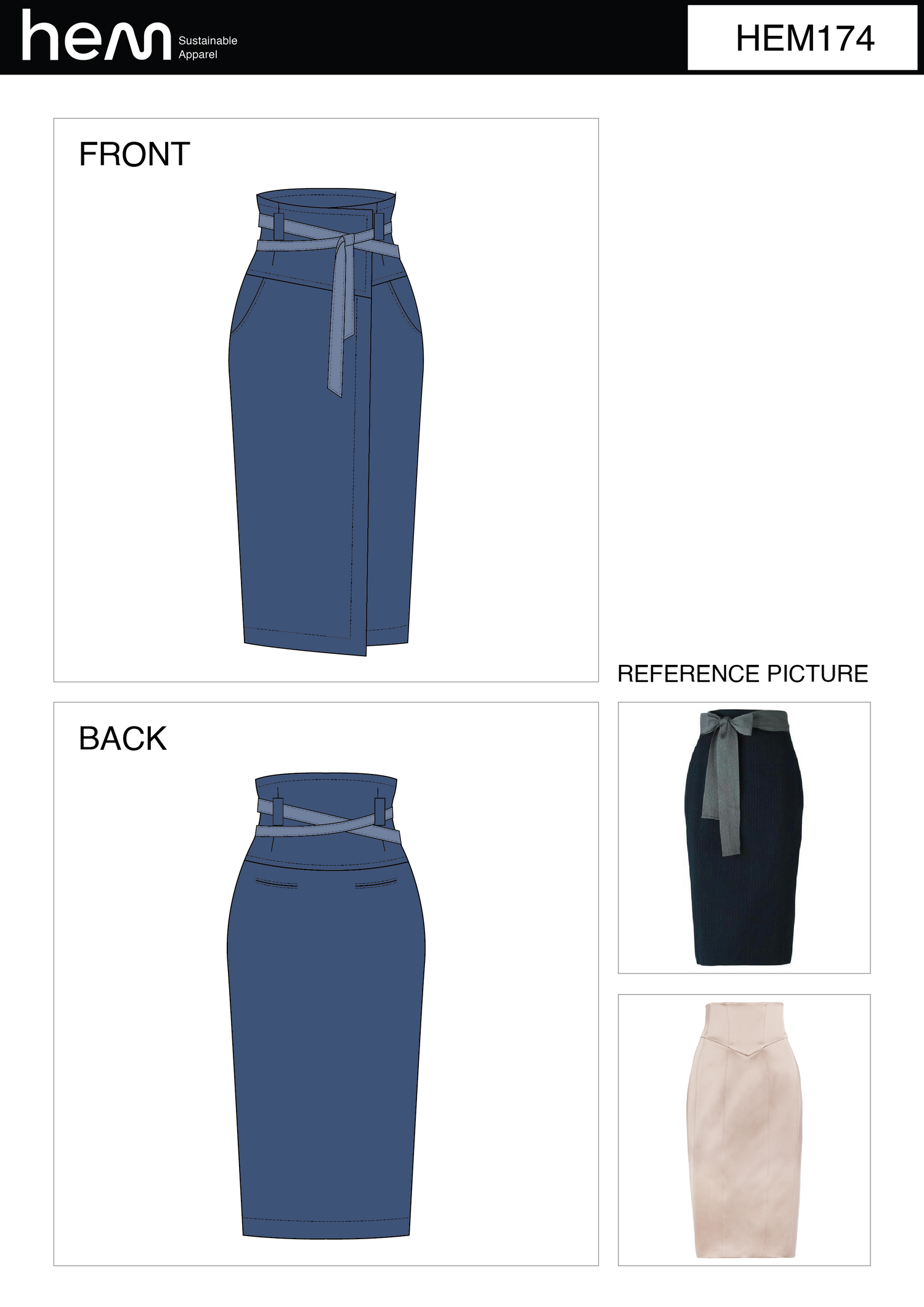 SKIRT HEM174