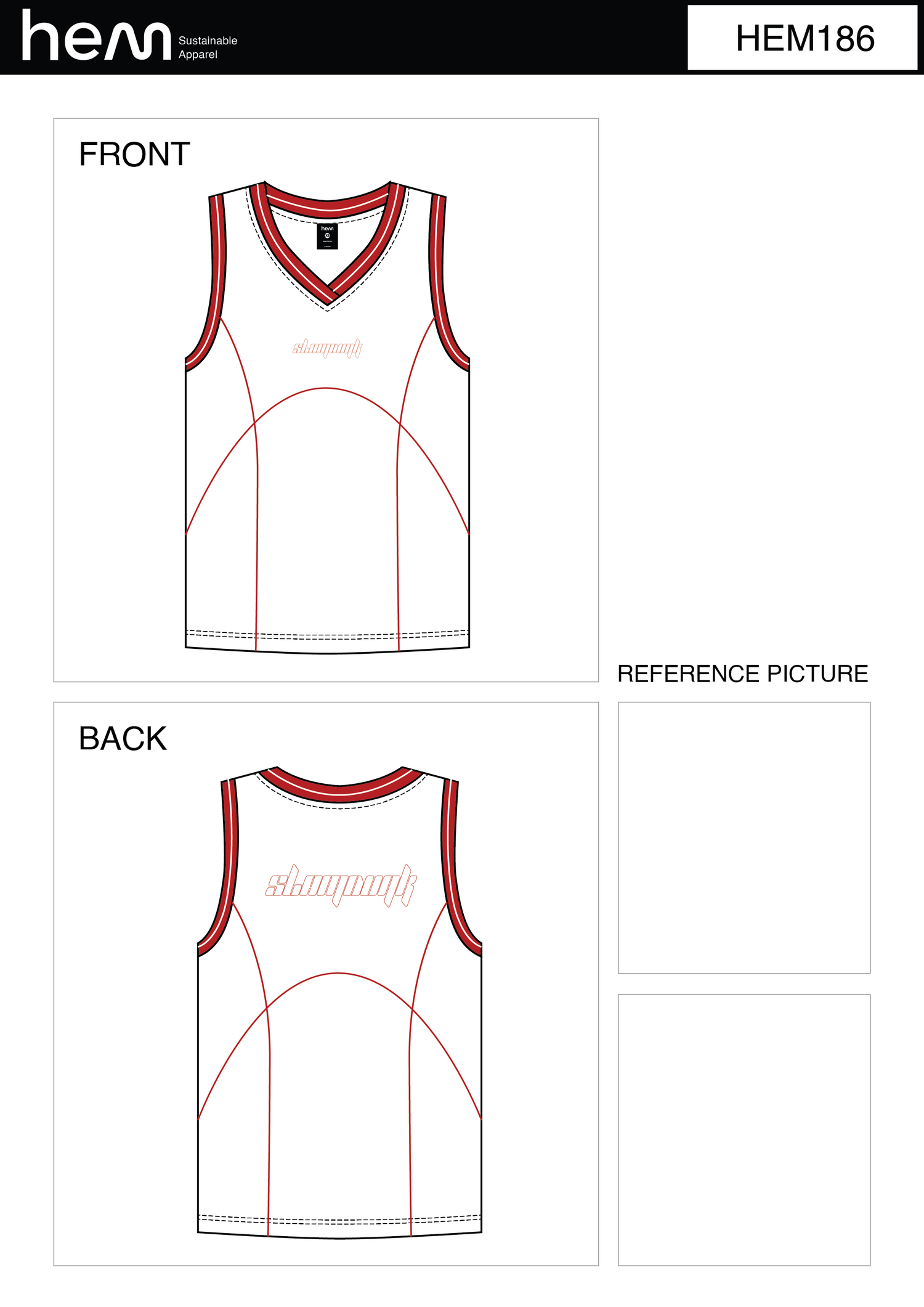 TANK TOP HEM186