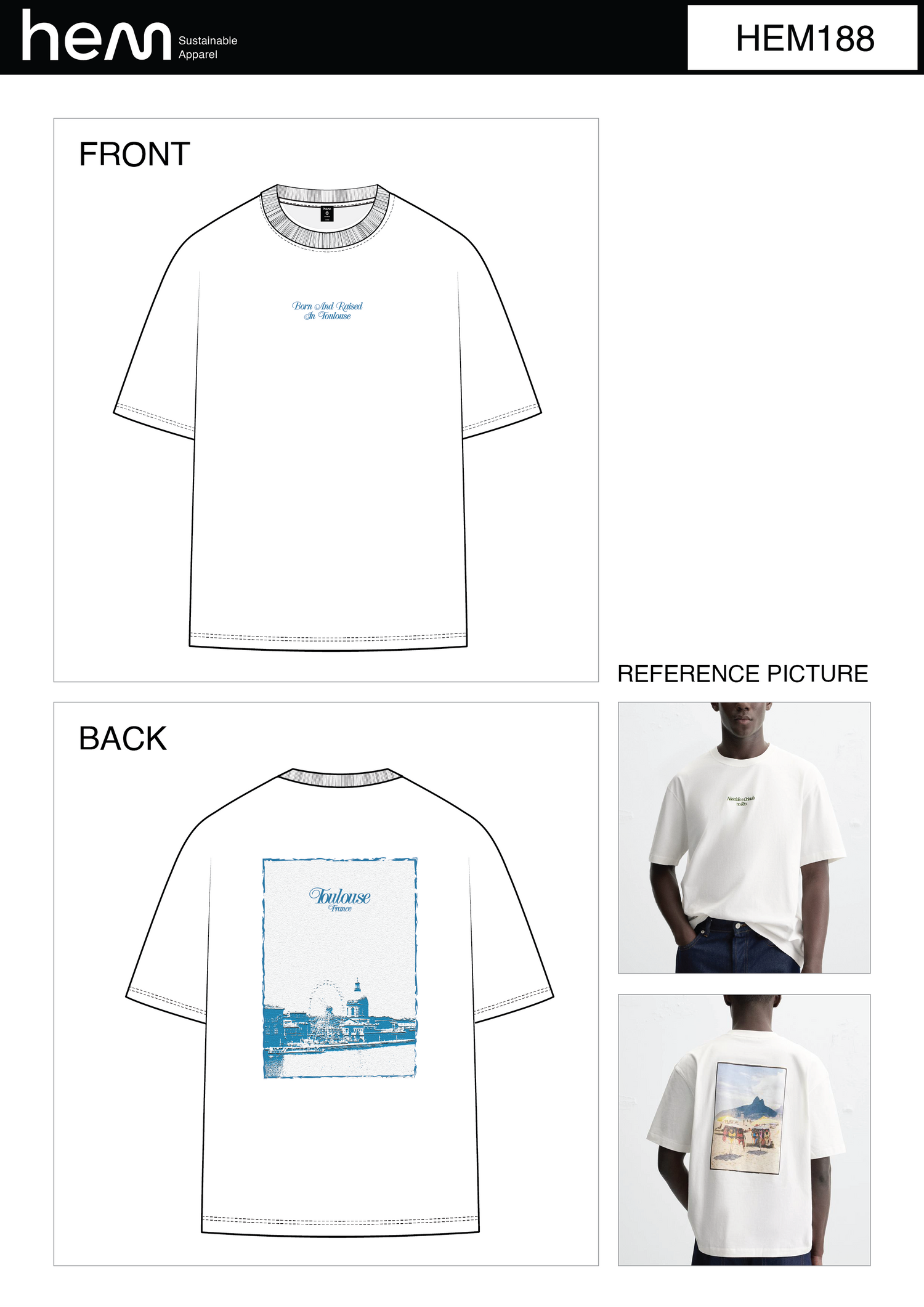 T-SHIRT HEM188