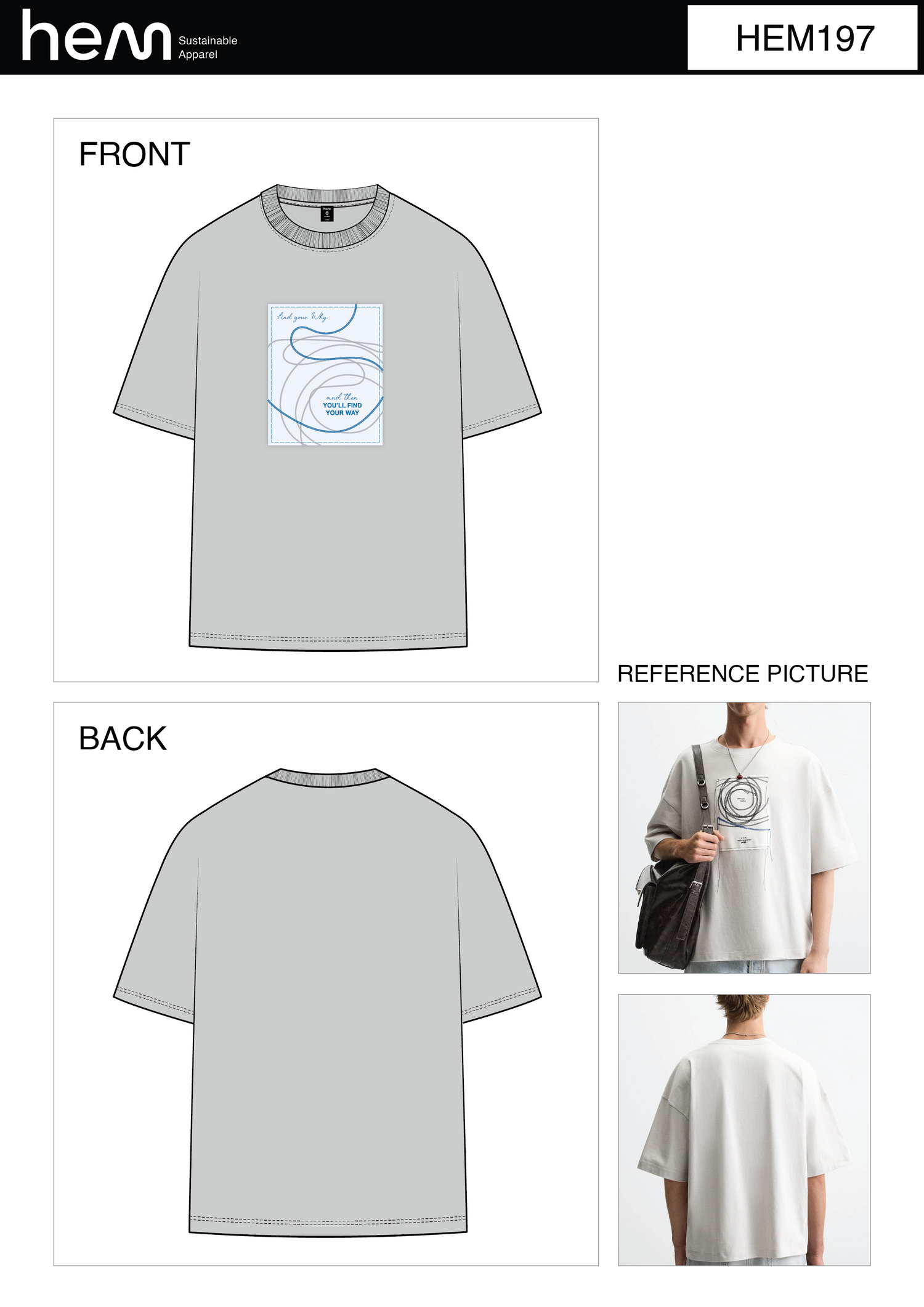 T-SHIRT HEM197