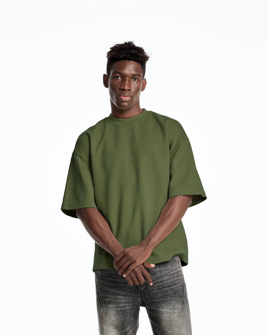 OEM Boxy Oversized Streetwear T-Shirt – 290gsm Heavyweight Cotton