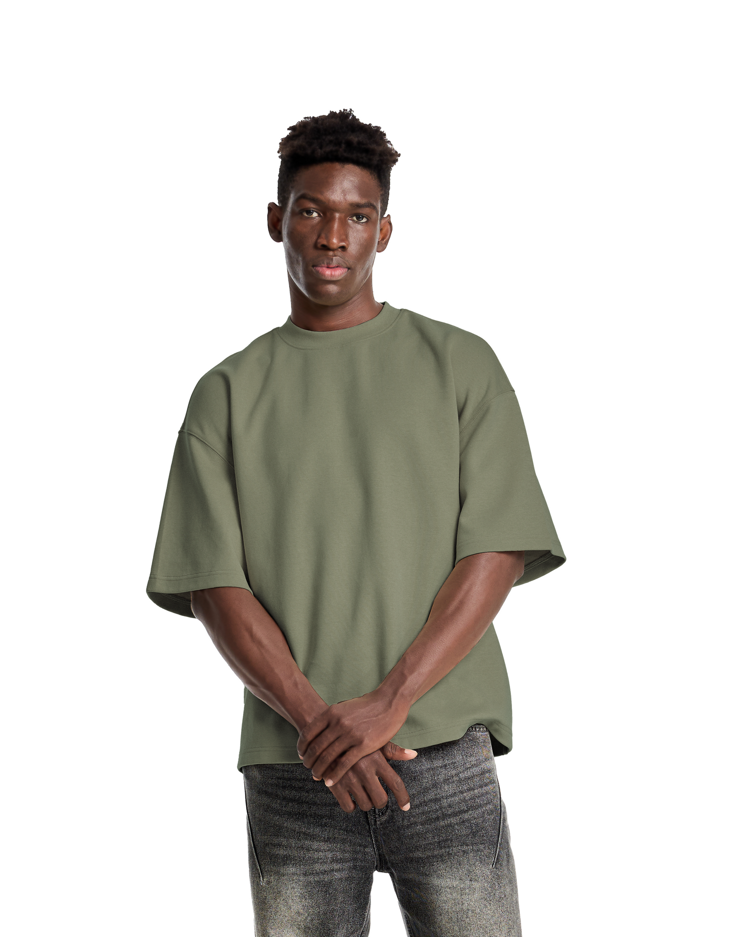 OEM Boxy Oversized Streetwear T-Shirt – 290gsm Heavyweight Cotton