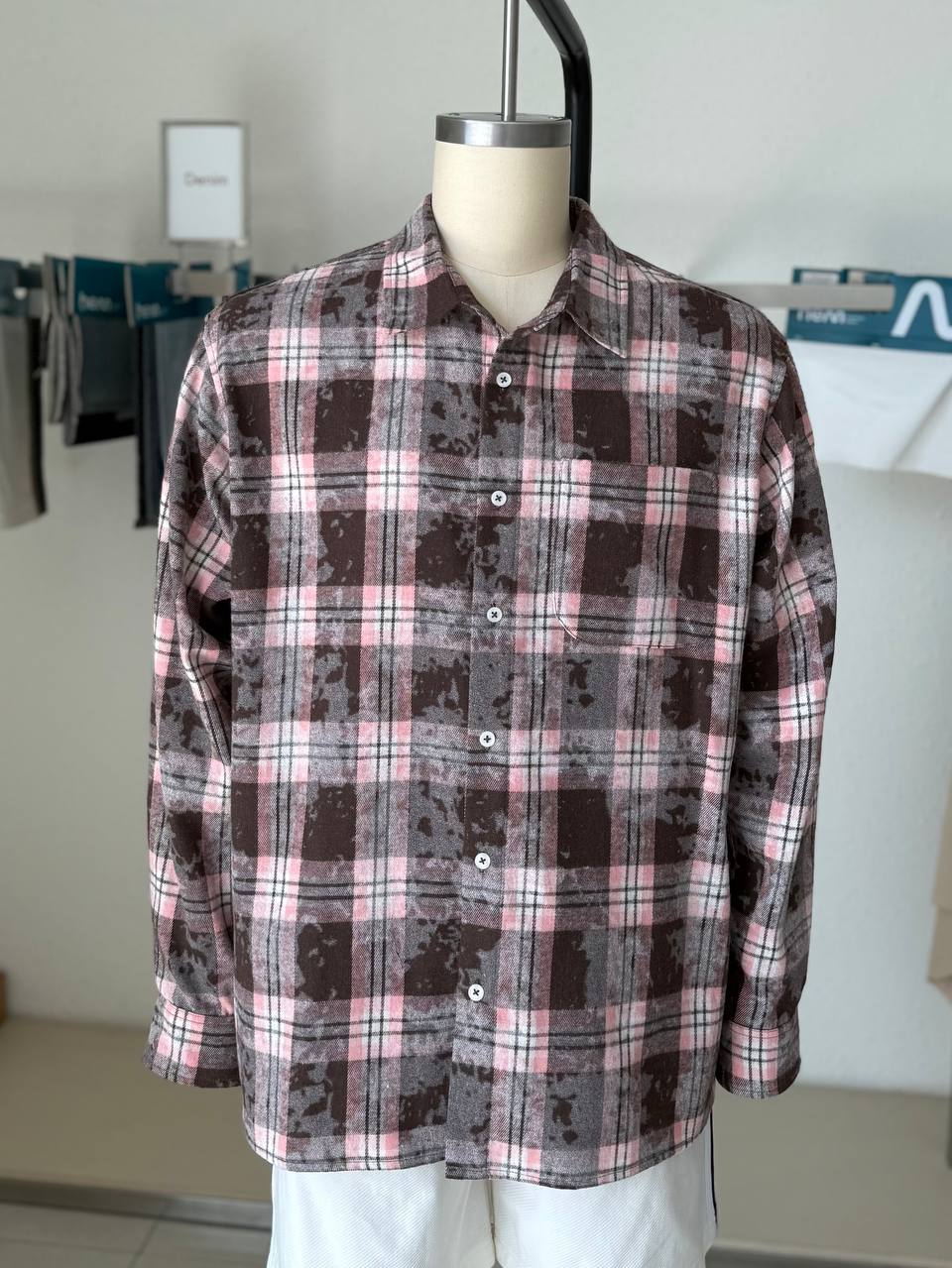 OEM Men Casual Shirt – Regular Fit with Custom Print/Embroidery